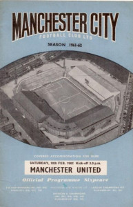 man utd home 1961 to 62