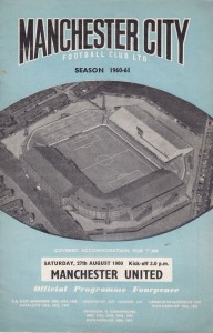 Manchester City Home Programmes 1950s and 1960s 