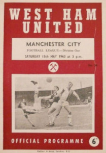 west ham awat 1962 to 63 prog