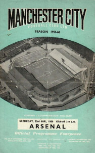 arsenal home 1959 to 60 prog
