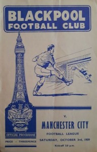 blackpool away 1959 to 60 prog
