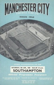southampton home fa cup 1959 to 60 prog