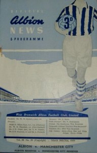 west brom away 1958 to 59 prog