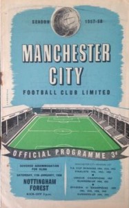 nottingham forest home 1957 to 58 prog