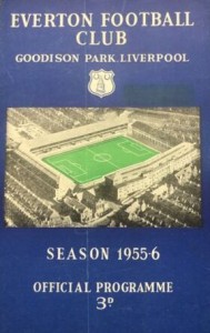 everton away 1955 to 56 prog