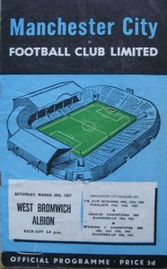 west brom home 1956 to 57 prog