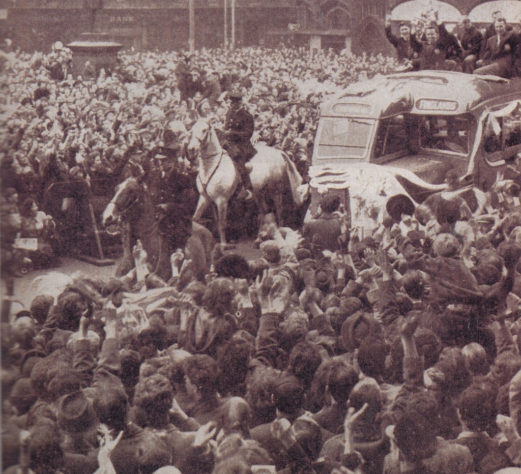 City v Birmingham 1956 cup final homecoming