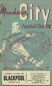 blackpool home 1954 to 55 prog