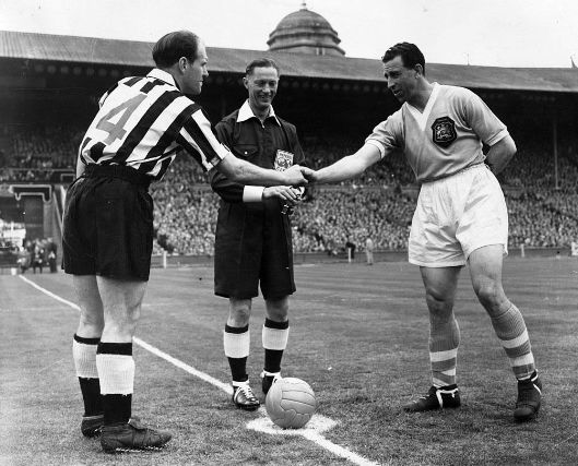 newcastle fa cup final 1954 to 55 captains5