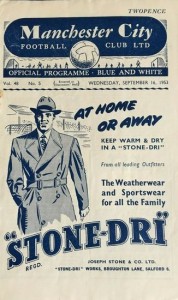 huddersfield home 1953 to 54 prog