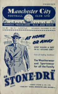 sheff weds home 1953 to 54 prog