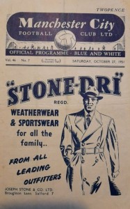 charlton home 1951 to 52 prog
