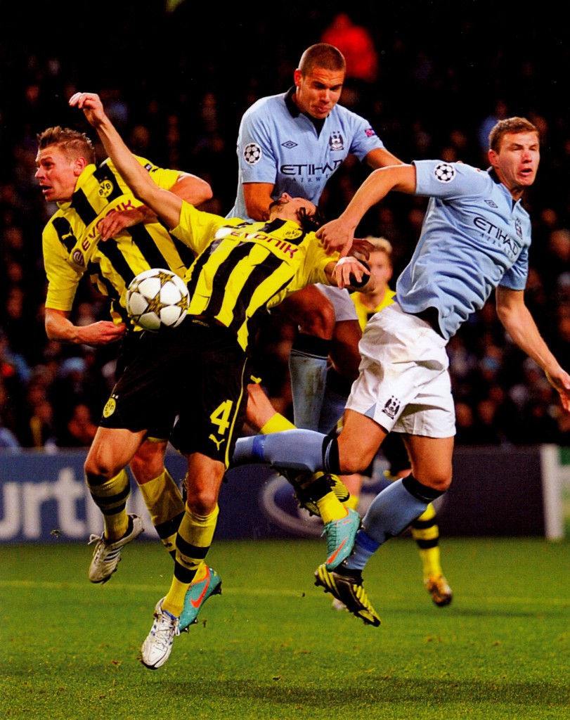 Manchester City v Borussia Dortmund UEFA Champions League Group B 2012/13