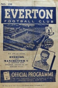 everton fa cup 1948 to 49 prog