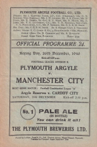 plymouth away 1946 to 47 prog