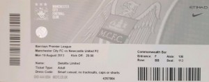 newcastle home 2013 to 14 ticket