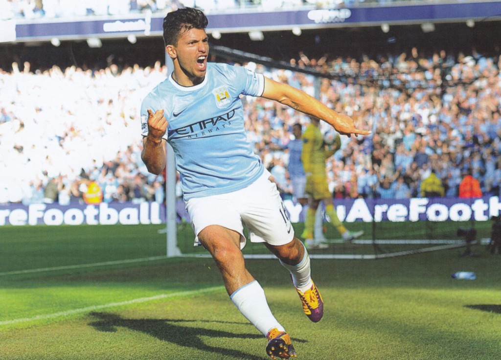 man utd home 2013 to 14 sergio goal 1-0