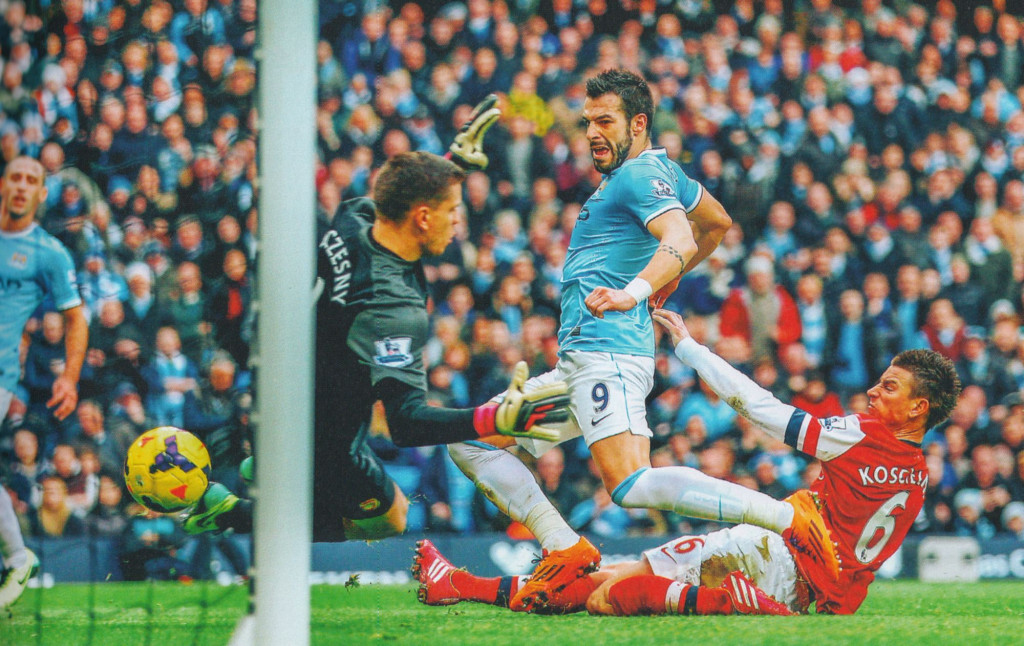 arsenal home 2013 to 14 negredo goal