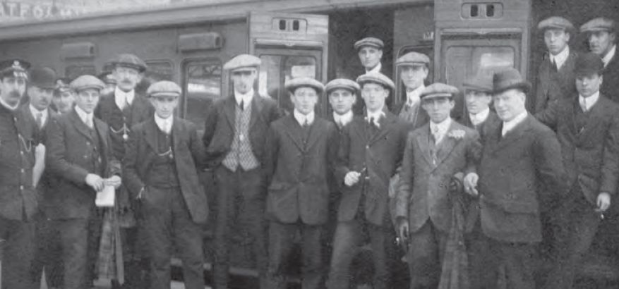 1909 to 10 team set off for first ever overseas tour