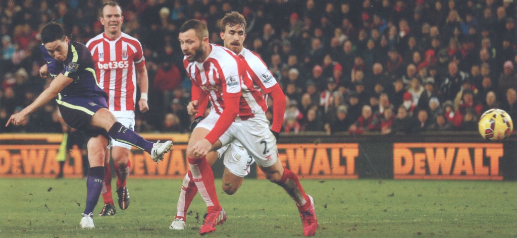 stoke away 2014 to 15 nasri goal