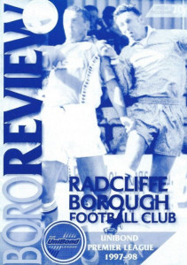 radcliffe borough friendly 1998 to 99 prog