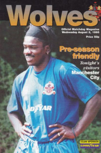 wolves friendly 1995 to 96 prog