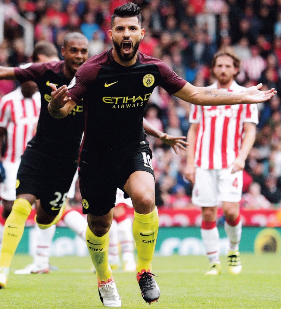 stoke away 2016 to 17 aguero goals