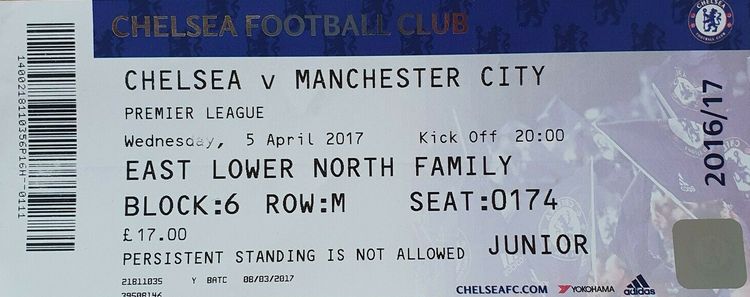 Chelsea v Manchester City 2016/17 – City Til I Die