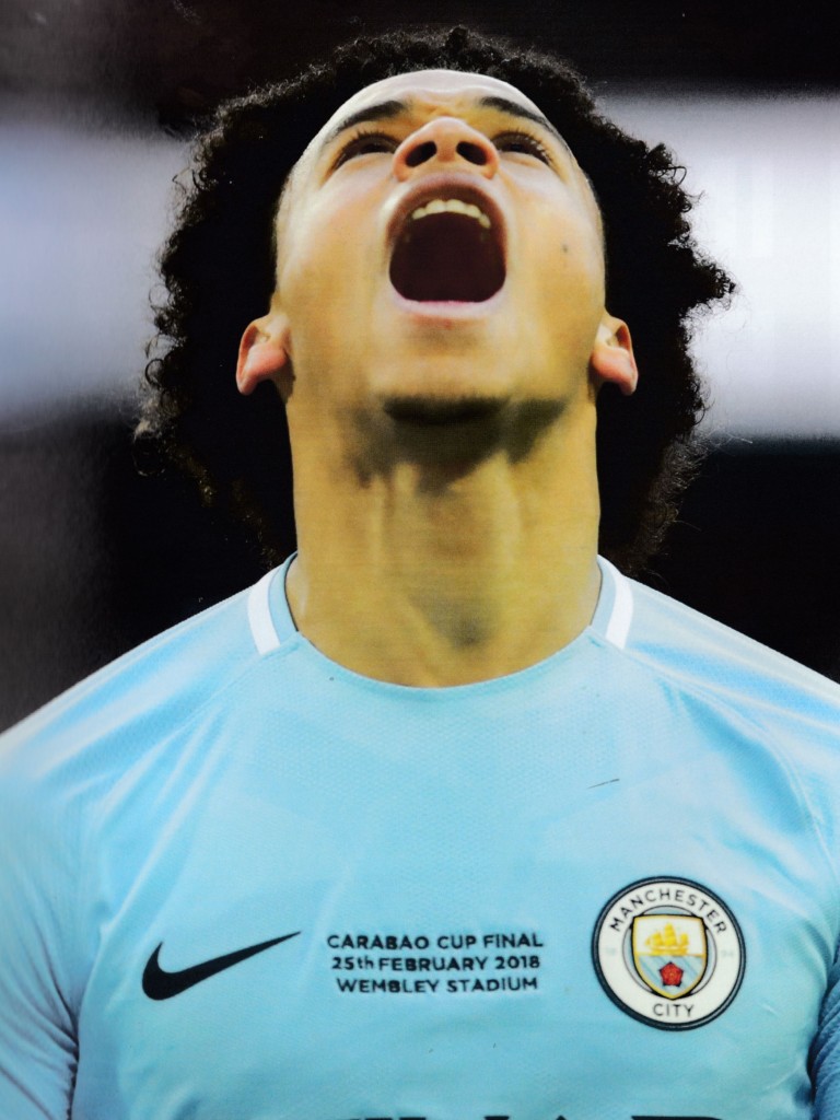 arsenal carabao cup final 2018 sane