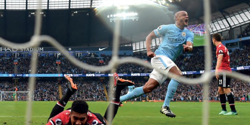 man utd home 2017 to 18 kompany goal 3