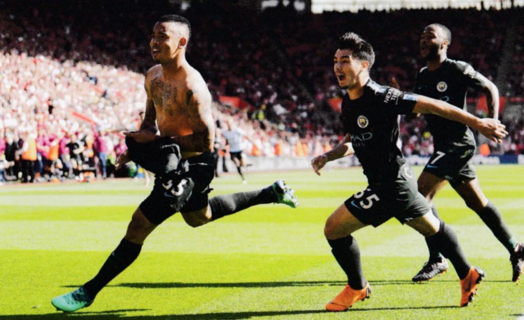 southampton away 2017 to 18 jesus goal 2