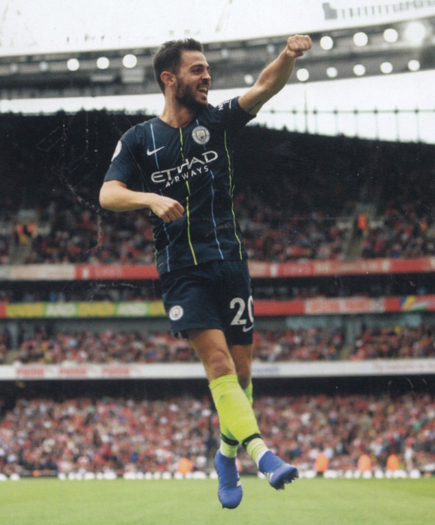 arsenal away 2018 to 19 bernado goal