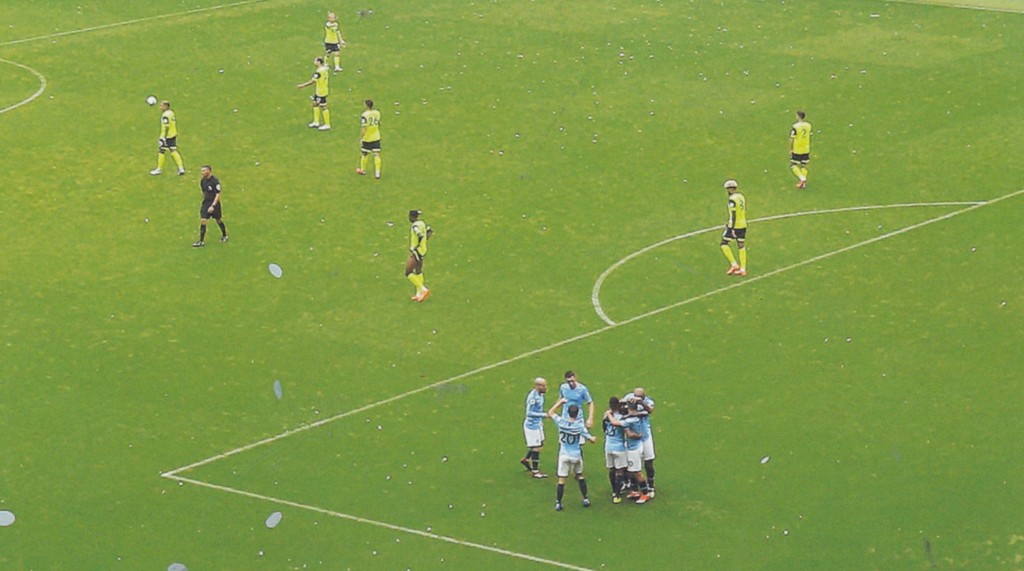 huddersfield home 2018 to 19 aguero 1st goal hat trick