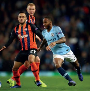 Shakthar Donetsk home 2018 to 19 action