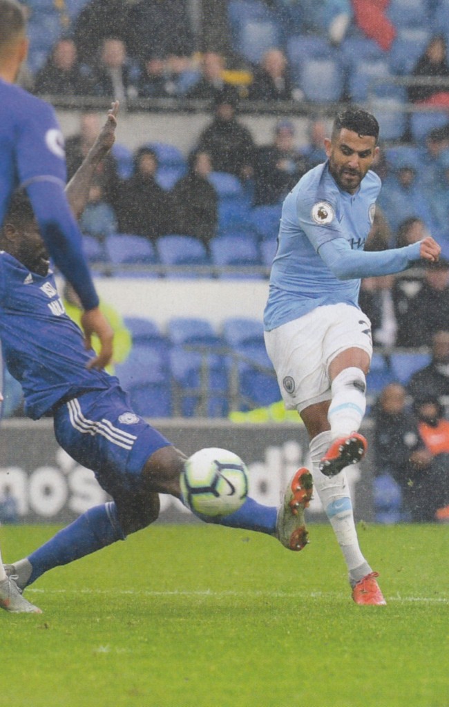 cardiff away 2018 to 19 2 goals for mahrez2