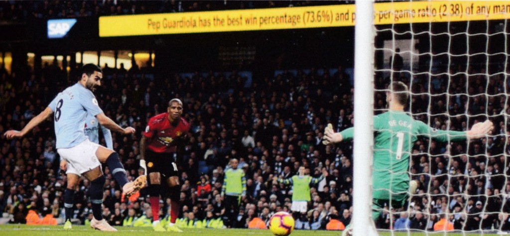 manchester united home 2018 to 19 gundogan goal