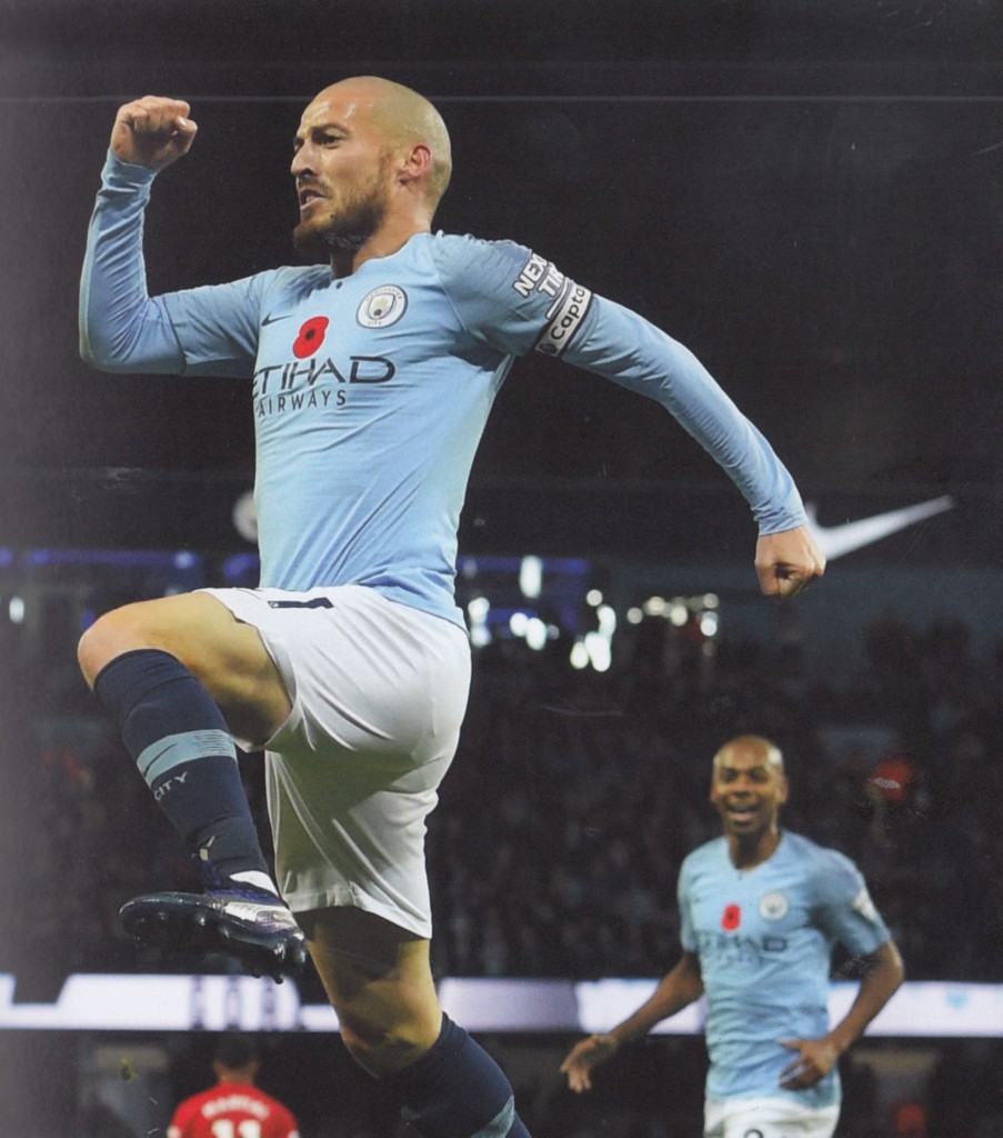 manchester united home 2018 to 19 silva goal