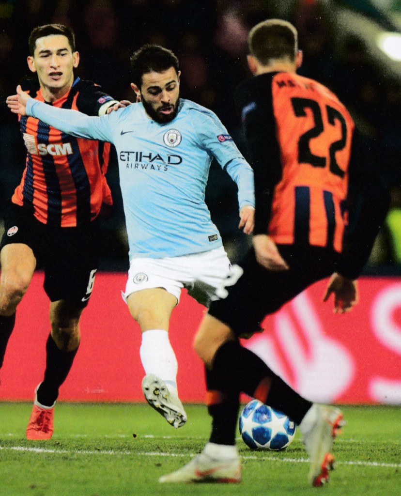 shakhtar donetsk away 2018 to 19 b silva goal