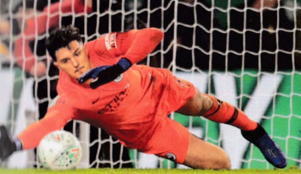 Leicester carabao cup 2018 to 19 muric penalty save