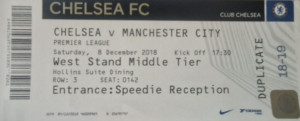chelsea away 2018 to 19 ticket