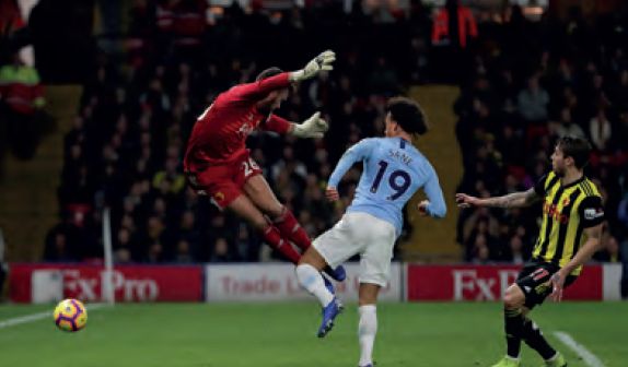 watford away 2018 to 19 sane goal