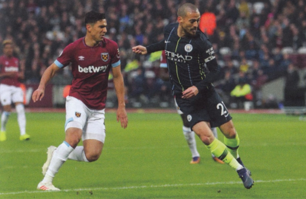 west ham away 2018 to 19 silva goal