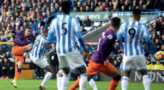 huddersfield away 2018 to 19 danilo goal