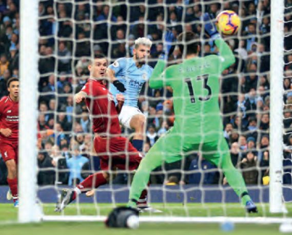 liverpool home 2018 to 19 aguero goal2