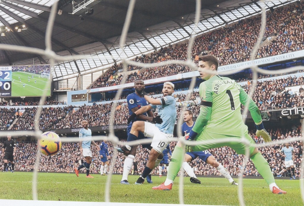 chelsea home 2018 to 19 2nd aguero goal