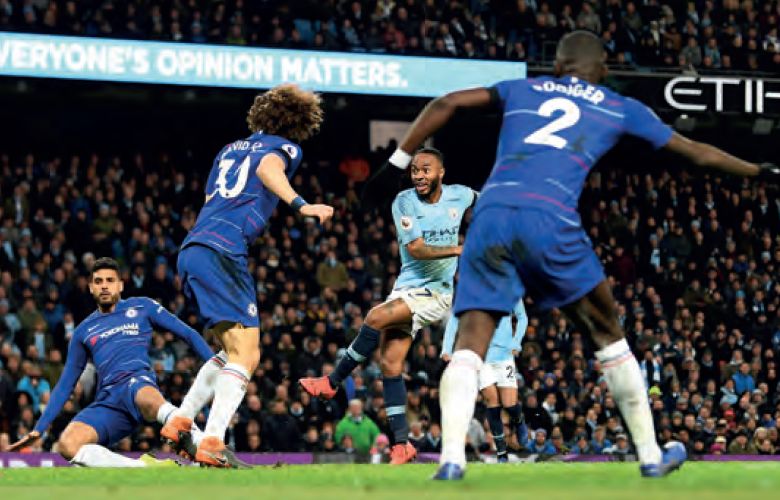 chelsea home 2018 to 19 2nd sterling goal