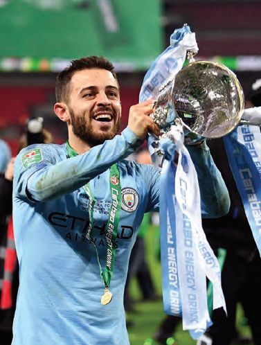 Chelsea Carabao cup final 2018 to 19 bernado cup celeb