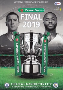 Chelsea Carabao cup final 2018 to 19 prog
