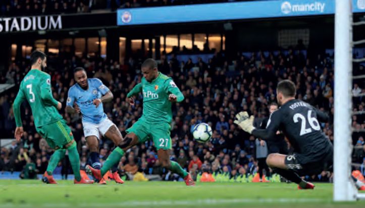 watford home 2018 to 19 3rd Sterling goal