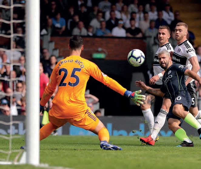 fulham away 2018 to 19 aguero goal